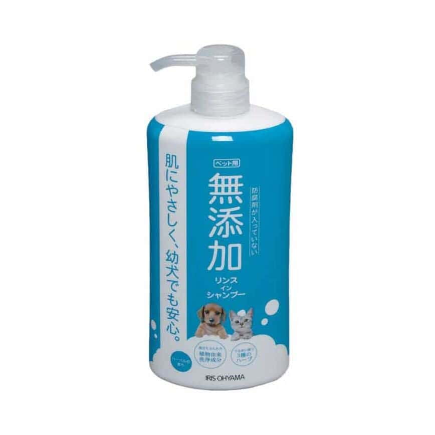 日本IRIS 無添加洗護合一寵物沐浴露 MRS-600 600ml (藍) (圖片2)