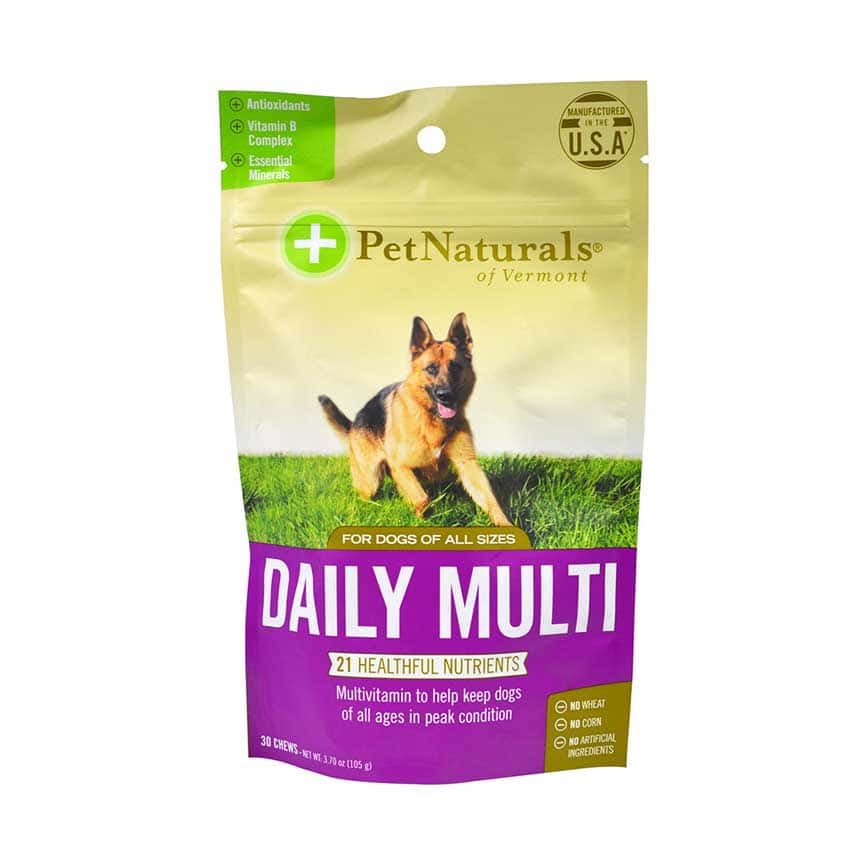 Pet Naturals 功能小食 Daily Multi For Dogs of All Ages 狗狗每日多元營養片 30片 (070091E) (圖片2)