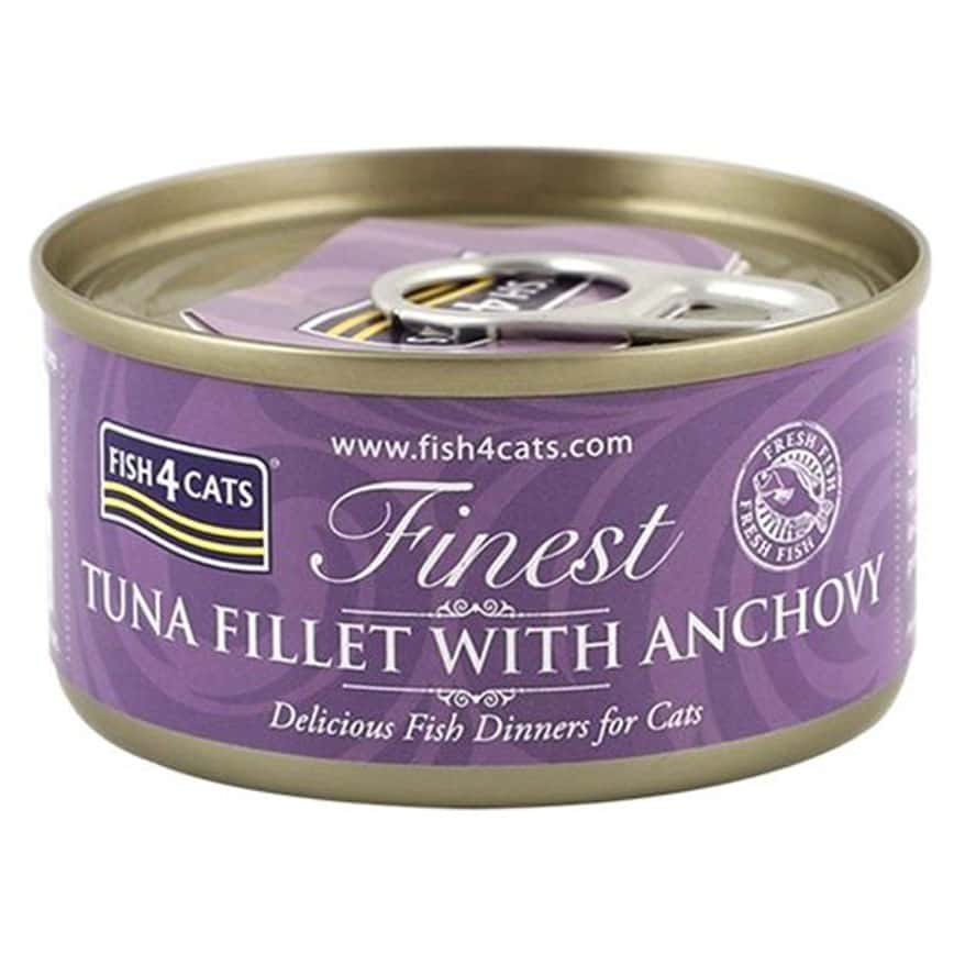Fish4Cats 貓罐頭 吞拿魚+鳳尾魚 70g (CTW332) (圖片2)