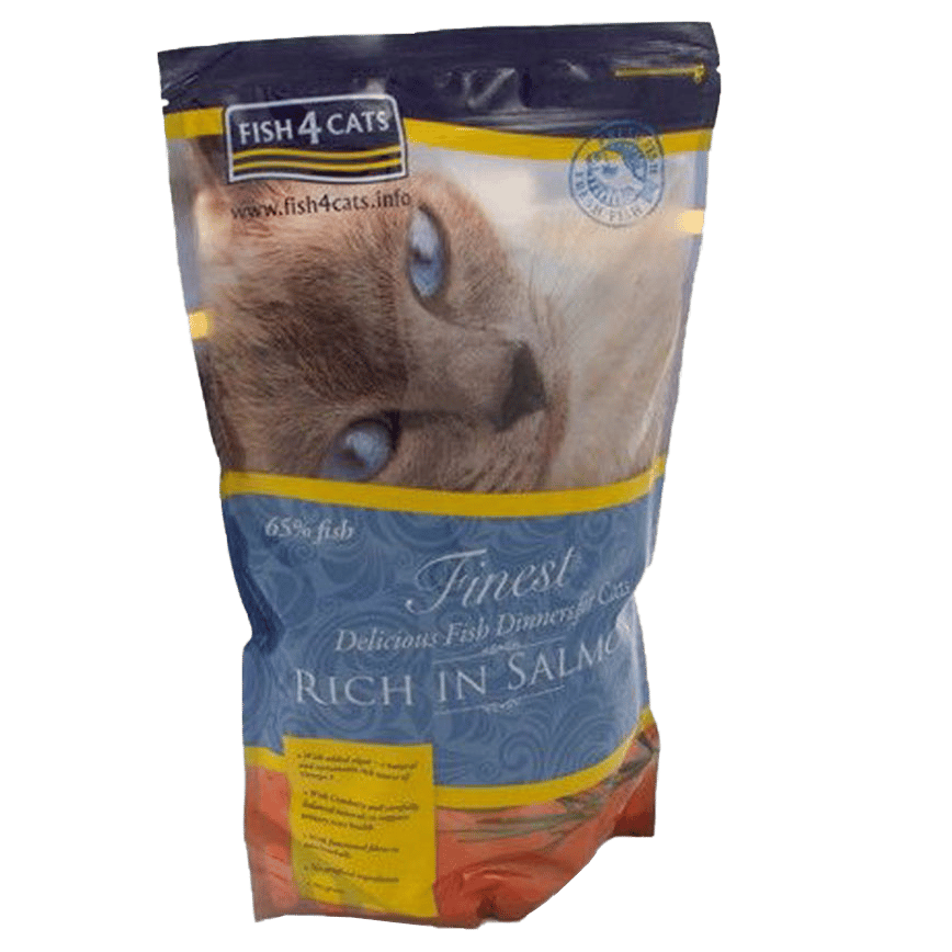 Fish4Cats 全貓糧 無麩質低敏配方 三文魚 6kg 或 (4包1.5kg夾袋) (CFC06SM) (圖片2)