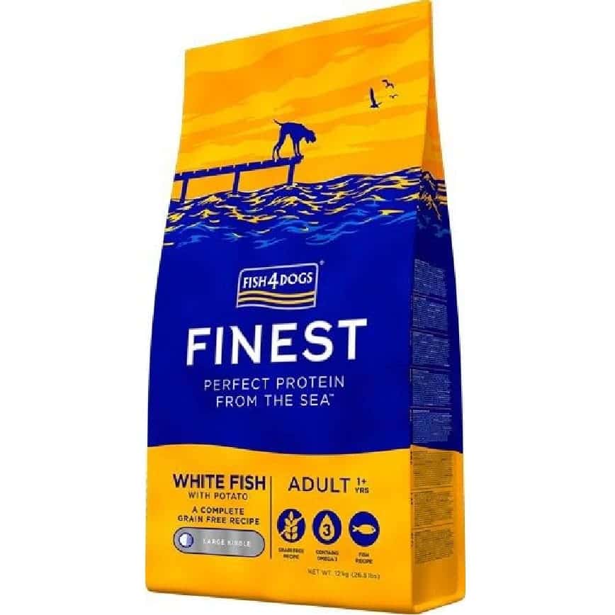 Fish4Dogs 狗糧 深海魚無麩質低敏成犬配方 大粒 12kg (DFC12LB) (圖片2)