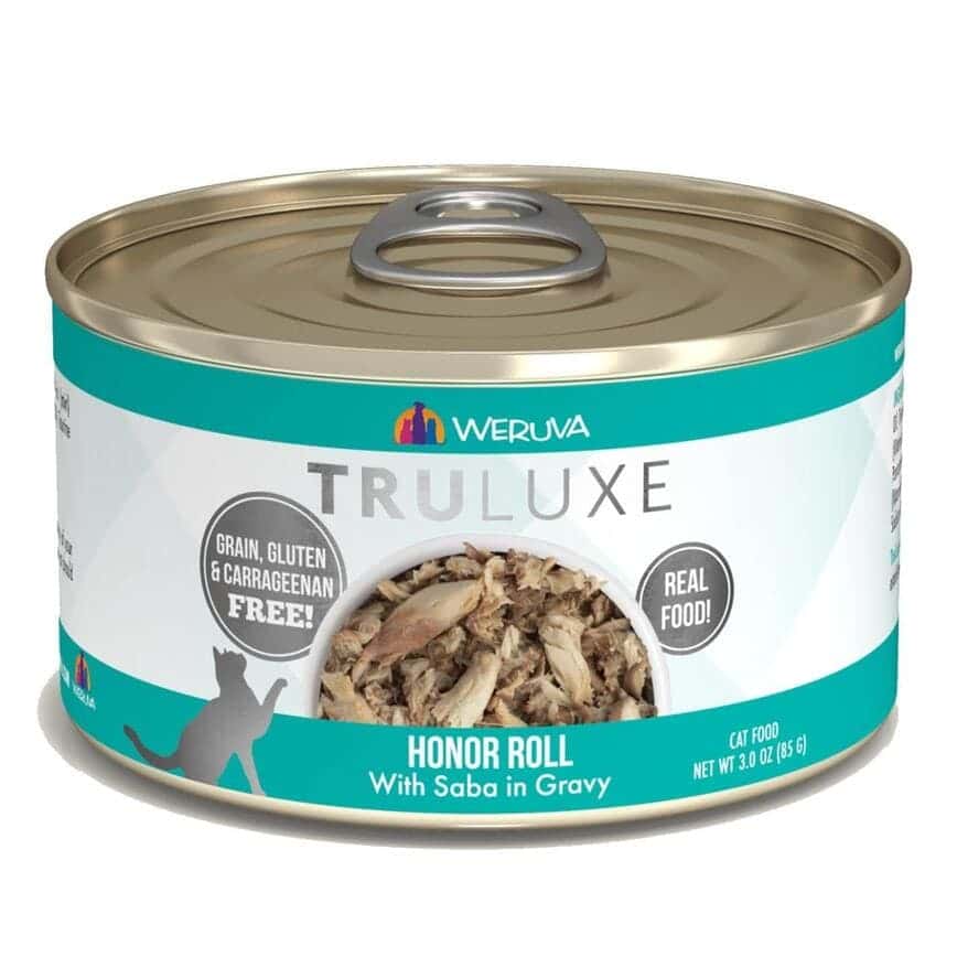 WeRuVa 貓罐頭 主食罐 尊貴系列 野生鯖魚+魚湯 85g (001073) (圖片2)