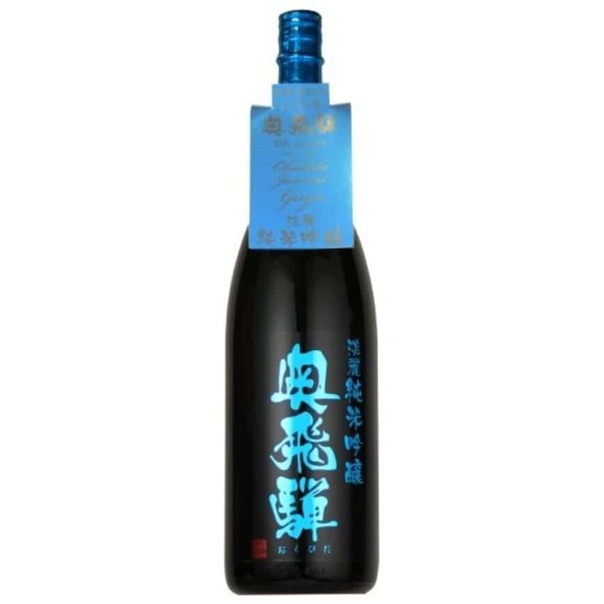 奧飛驒 BK淡麗 純米吟釀 Blue 1.8L (圖片2)