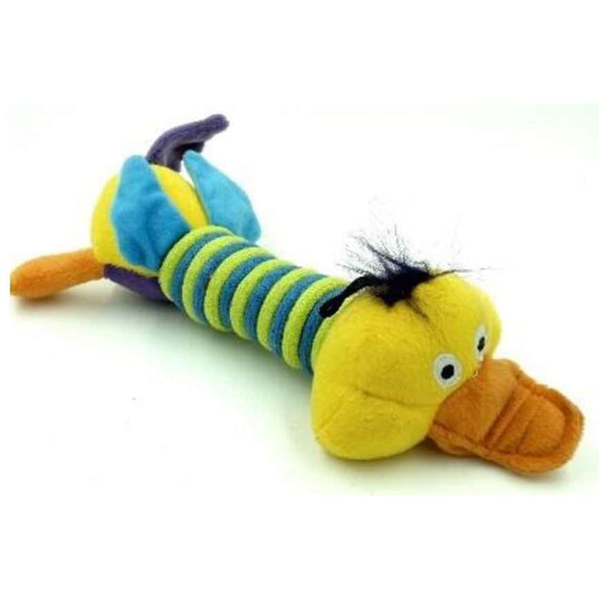 Billipets 狗玩具 長粗綿繩發聲玩具 鴨 30cm (NS-6338B) (圖片2)