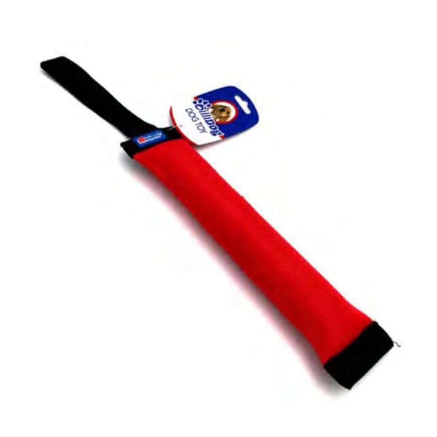 Billipets 狗玩具 防火喉尼龍拉扯玩具 中 紅色 4cm x 30cm (NS-16113) (圖片2)