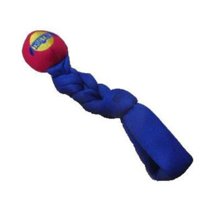 TRUST ME 狗玩具 勒力運動短球繩 室外用 藍色 30cm (NS-16239) (圖片2)