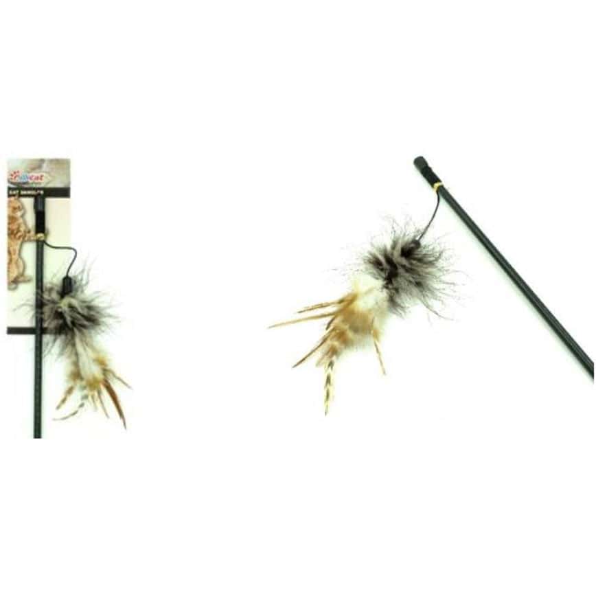 Billipets 逗貓棒 火雞毛款 40cm (NS-12082) (圖片2)