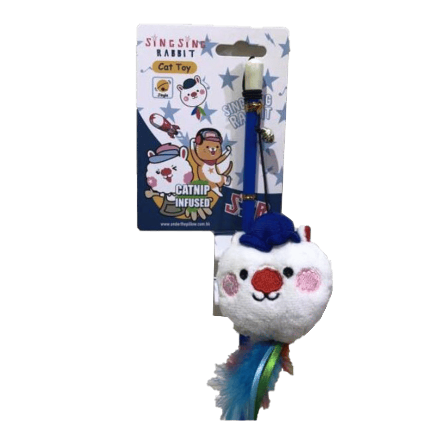 Billipets 逗貓棒 星星兔貓 藍色 45cm (NS-16175 BLUE) (圖片2)