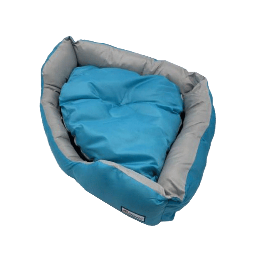 Billipets 尼龍防水寵物床墊 三角型 藍灰 大 78cm x 60cm x 16cm (NS-16243) (圖片2)