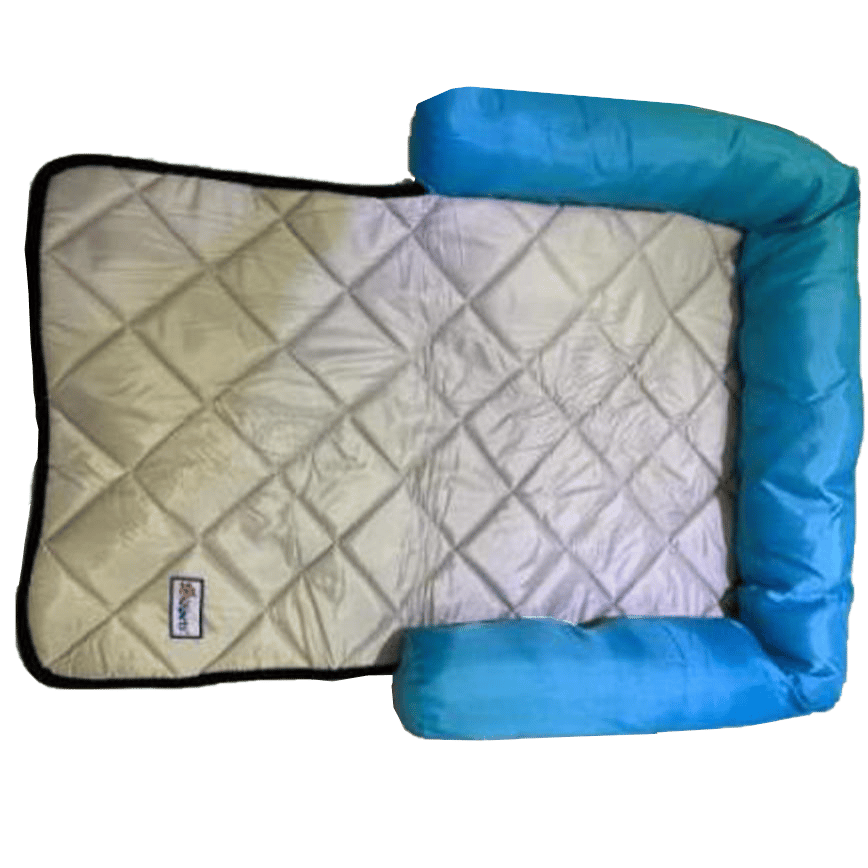 Billipets 尼龍防水寵物床墊 長方型 藍灰 85cm x 55cm x 10cm (NS-16247) (圖片2)