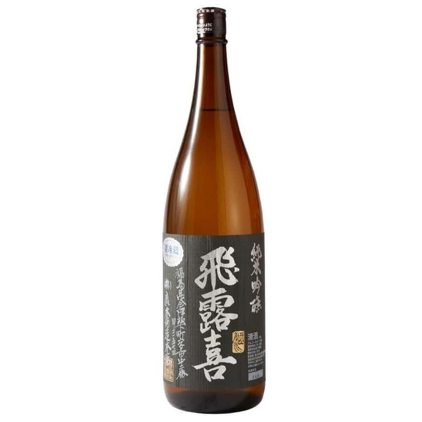 廣木酒造 飛露喜 純米吟釀 1.8L (黑) (圖片2)