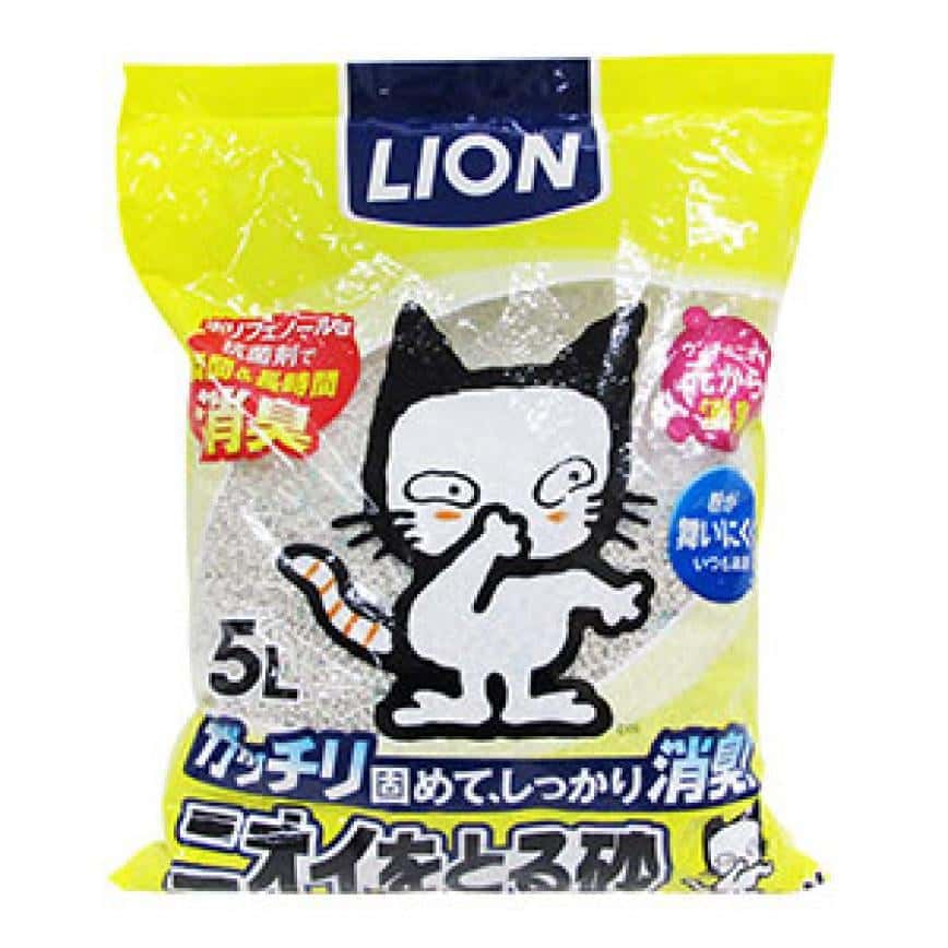 日本獅王LION Pet 強勁消臭礦物砂 5L (圖片2)
