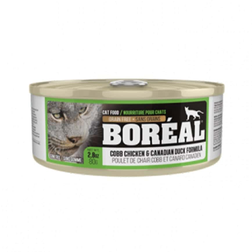 BOREAL 全貓罐頭 雞肉及鴨肉配方 80g (圖片2)