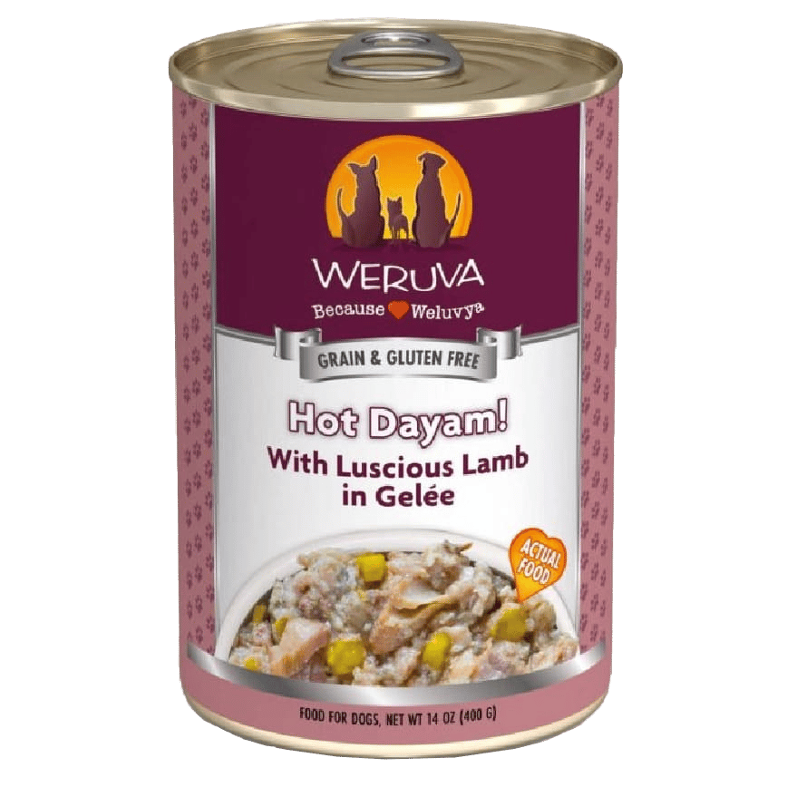 WeRuVa 狗罐頭 經典系列 羊肉+鯖魚 Hot Dayam 400g (紫紅) (002641) (圖片2)