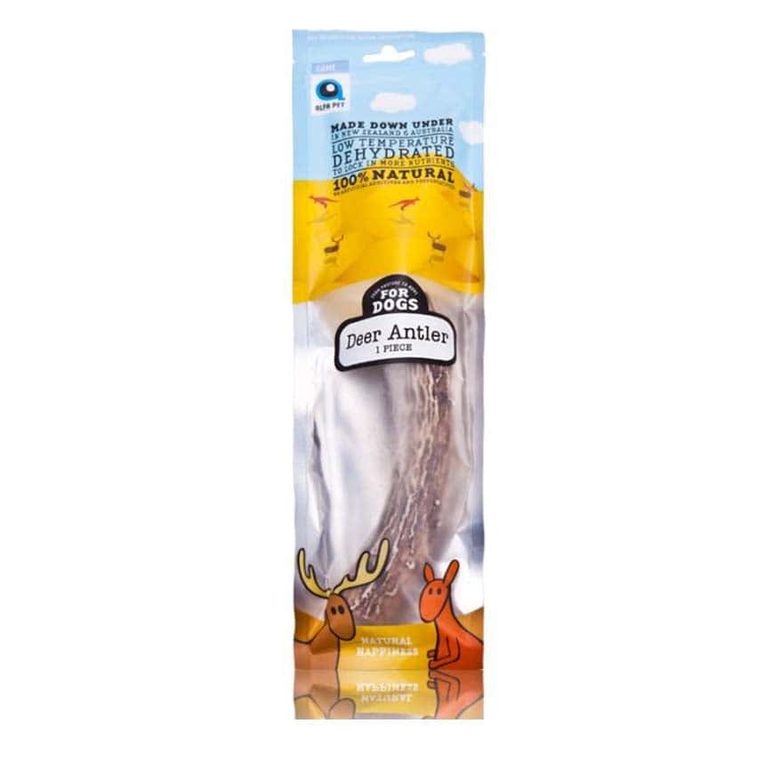 Alfa Pet 新西蘭風乾脫水無穀物狗小食 鹿角 L size 1pc Deer Antler for Dogs L size 1pc (000019) (圖片2)