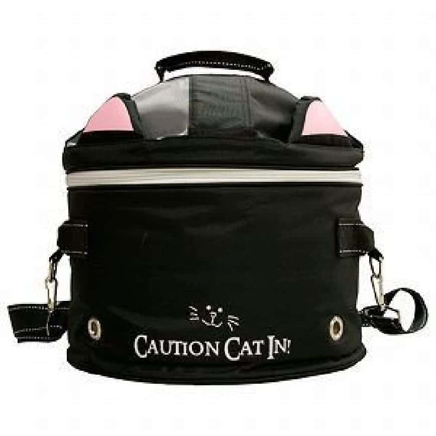 日本CattyMan 寵物外出必備手提袋 黑色 [32x30cm] 一個入 (圖片2)