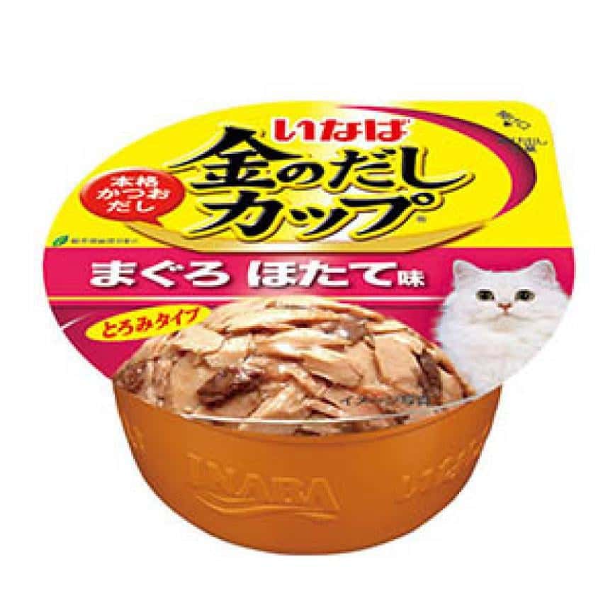 CIAO 貓罐頭 日本金湯鰹味杯 金槍魚．干貝味 70g (圖片2)