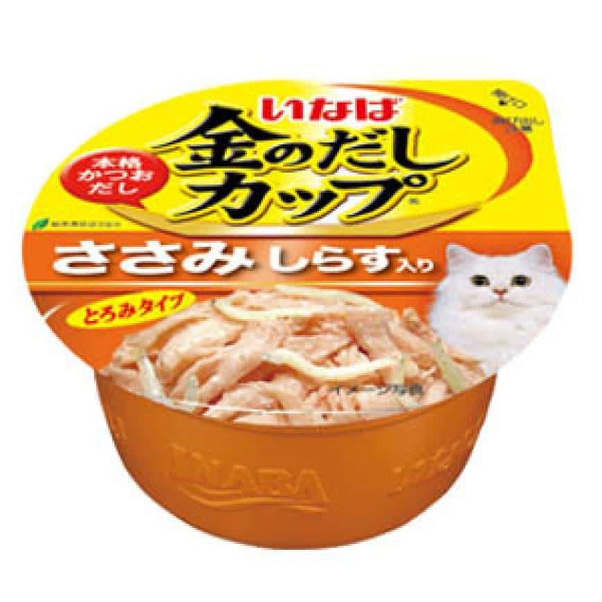 CIAO 貓罐頭 日本金湯鰹味杯 雞肉．銀魚味 70g (圖片2)