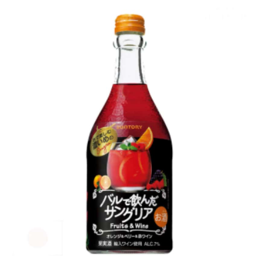 三得利 西班牙雞尾紅酒 Suntory Bar Sangria Red Wine 500ml (圖片2)