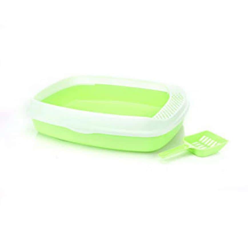 單層貓砂盆 (綠) (圖片2)