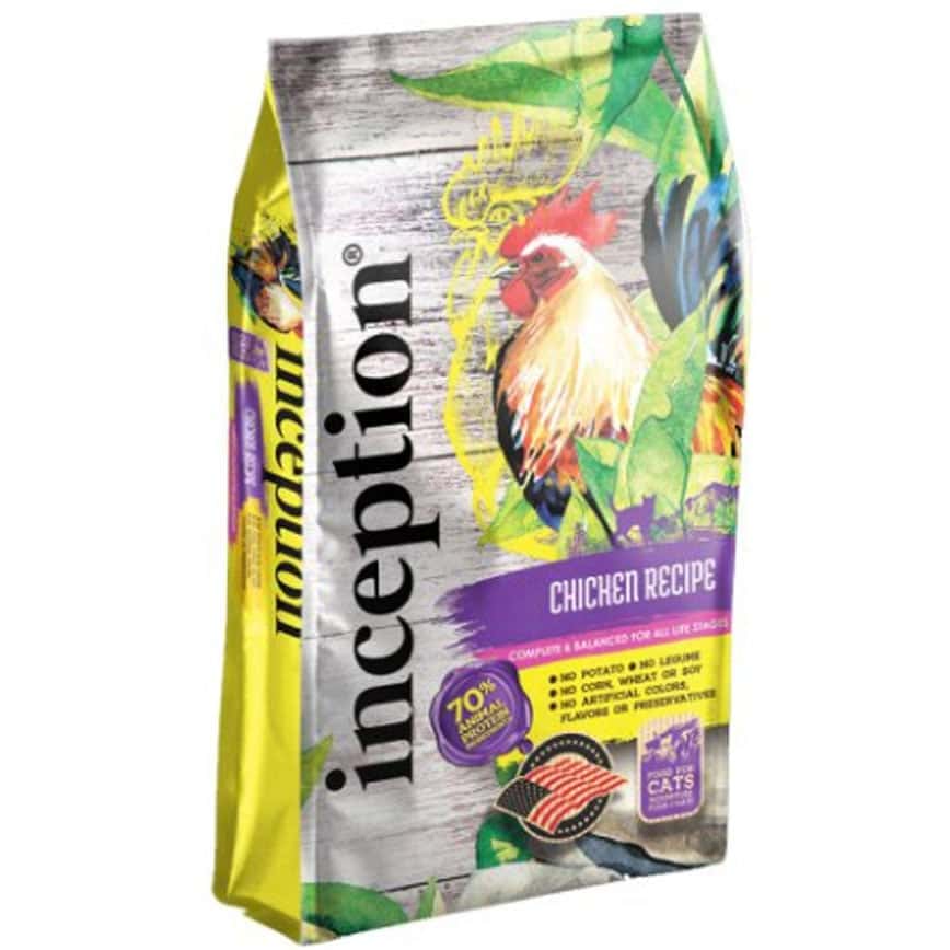 Inception優純 天然貓糧 雞肉配方 4LB (INC-CH1) (圖片2)