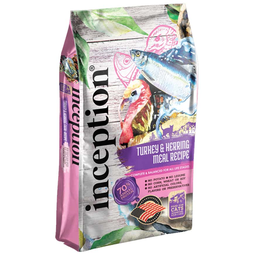 Inception優純 天然貓糧 火雞鯡魚配方 4LB (INC-TH1) (圖片2)