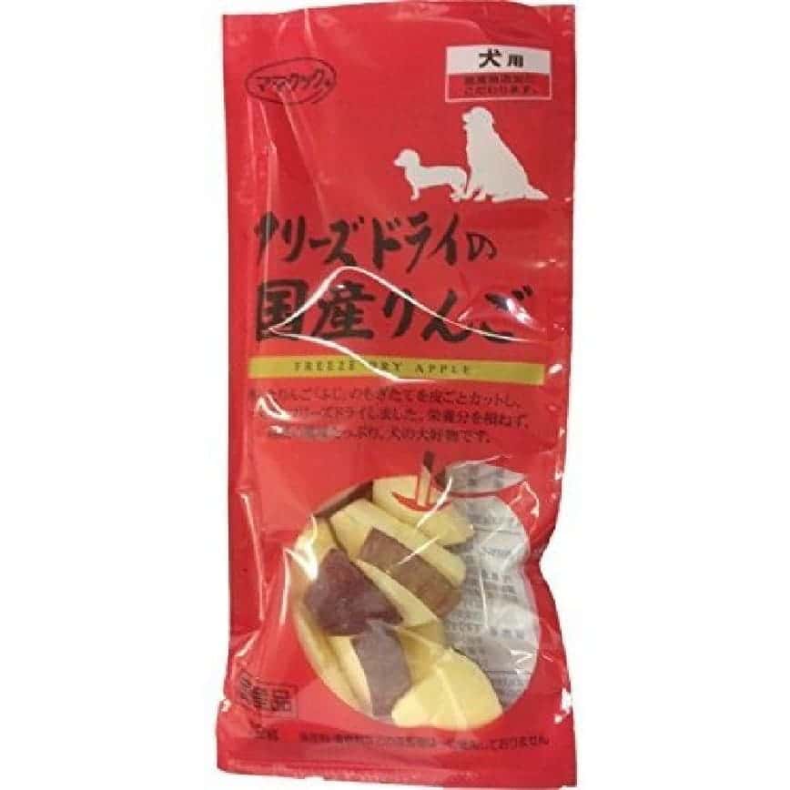 日本但馬高原 狗小食 乾燥蘋果乾 12g (紅) (圖片2)