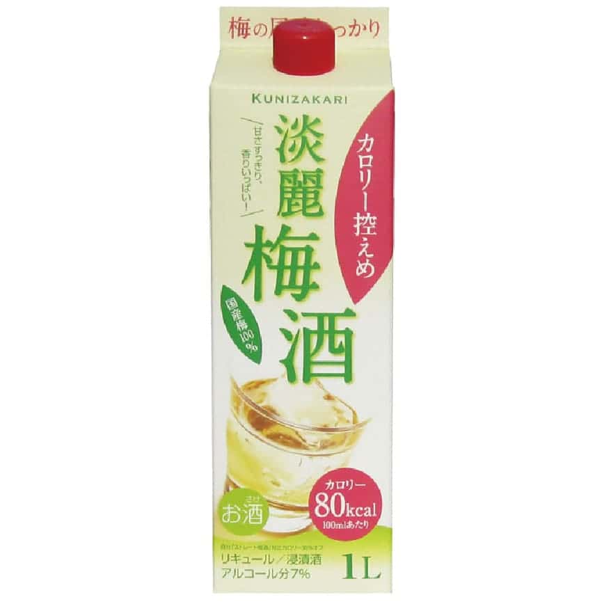 中埜酒造 KUNIZAKARI 淡麗梅酒 業務用 1000ml (圖片2)