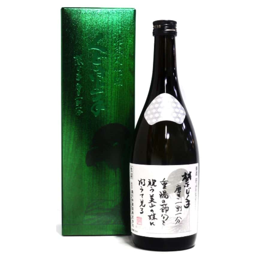 龜之井酒造 くどき上手 純米大吟釀 禁じ手 一割一分 720ml (綠) - 期間限定 (圖片2)