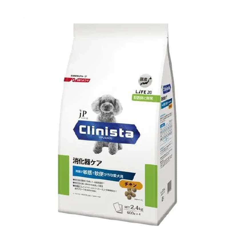日本Petline jP Style Clinista 狗狗消化腸胃健康維持乾糧 雞肉味 2.4kg (綠藍) (圖片2)