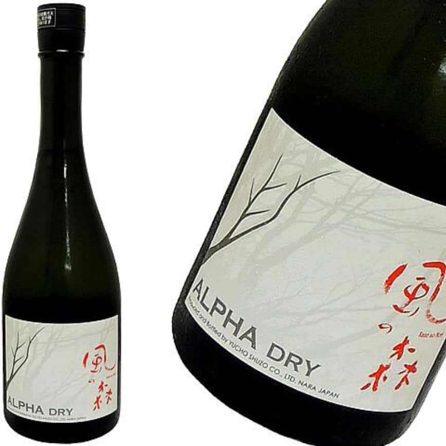 油長酒造 風之森 ALPHA 1 DRY 秋津穗 無濾過生原酒 純米酒 720ml (圖片2)