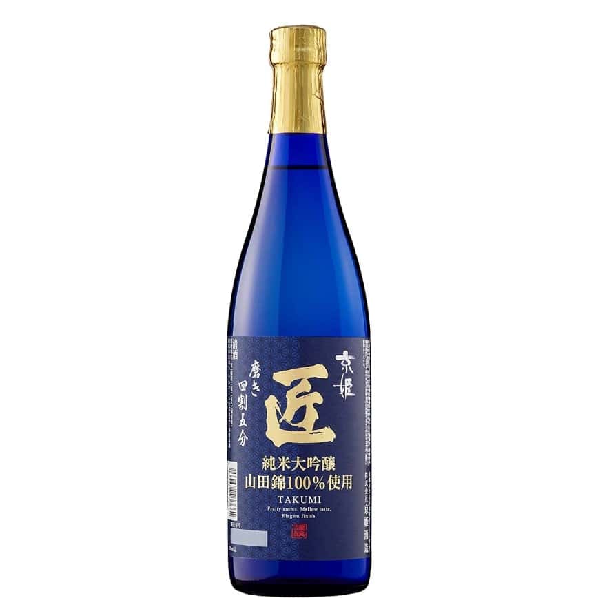 京姬酒造 匠 純米大吟釀 720ml (藍) - 金賞 (圖片2)