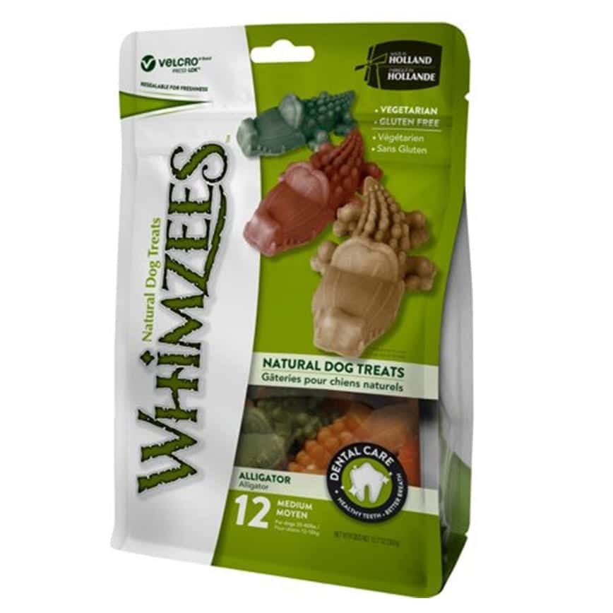 WHIMZEES 中型犬用鱷魚形趣味潔齒骨 12.7oz (WHZ320) (圖片2)