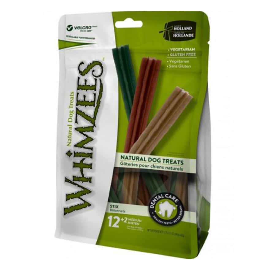 WHIMZEES 六角星形中型犬經典潔齒骨 14支混色 420g (圖片2)