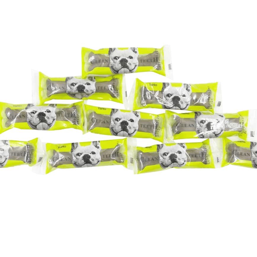YaHo 狗零食 狗狗磨牙潔齒狗骨 一支裝 (圖片2)