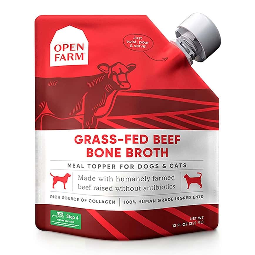 Open Farm 草飼牛肉鮮熬骨湯 12fl oz (貓犬用) (OF-BB-B) (紅) (圖片2)