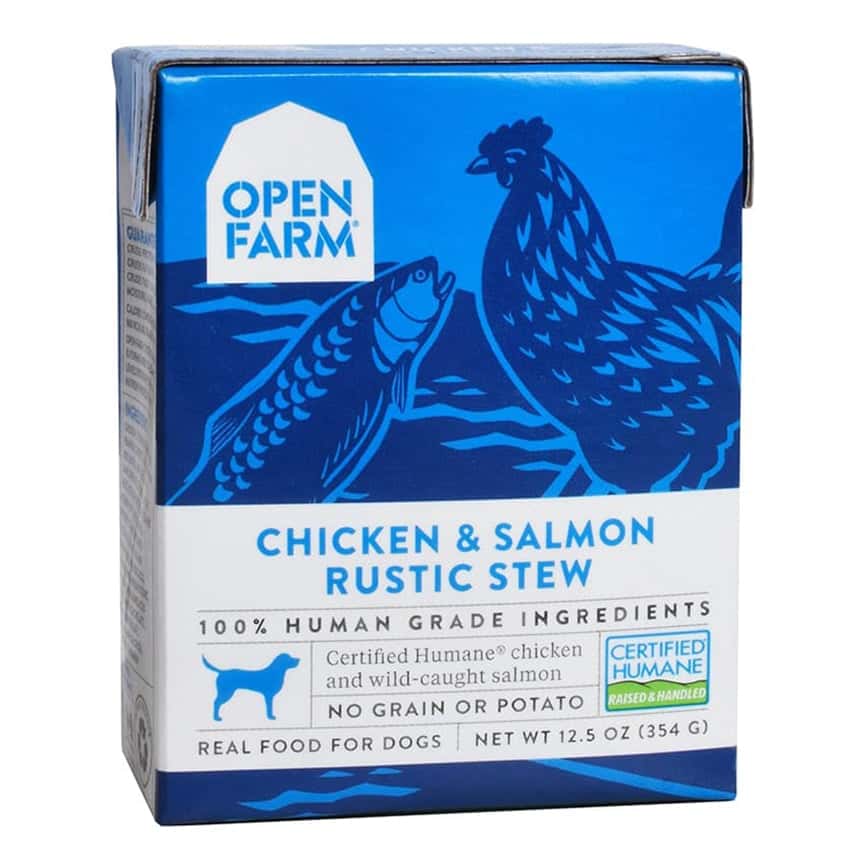 Open Farm 狗濕糧 燉肉配方 走地雞三文魚 12.5oz (OFD-ST-CS) (圖片2)