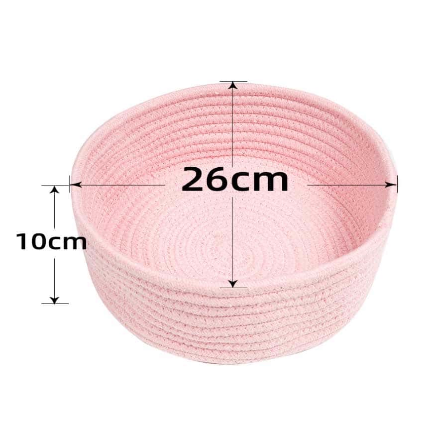 HelloDOG 玩具嚴選 劍麻手工編織貓窩 (顏色隨機) (圖片2)
