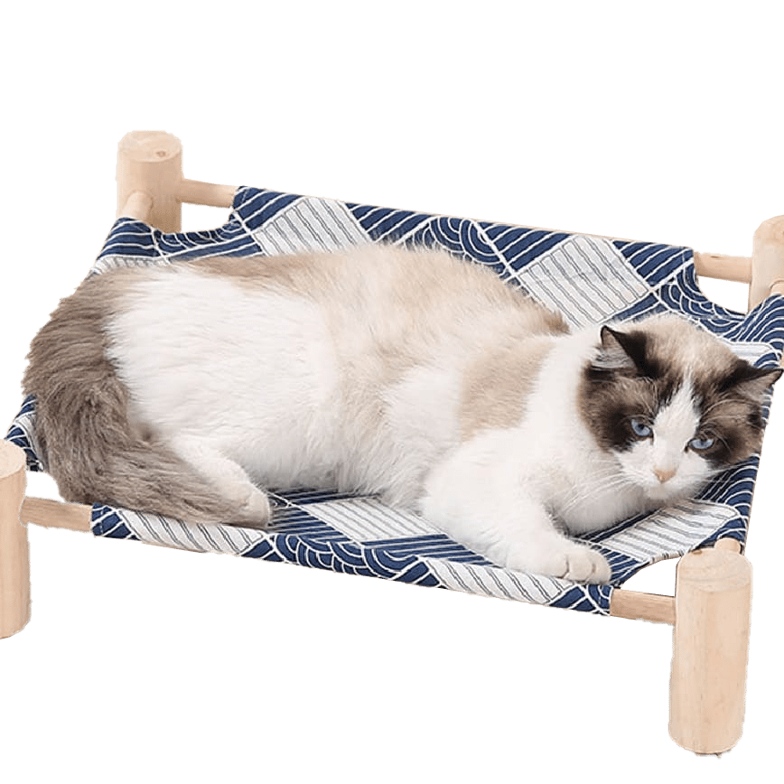 劍麻木柱帆布吊床 一個入 (款式隨機) (圖片2)