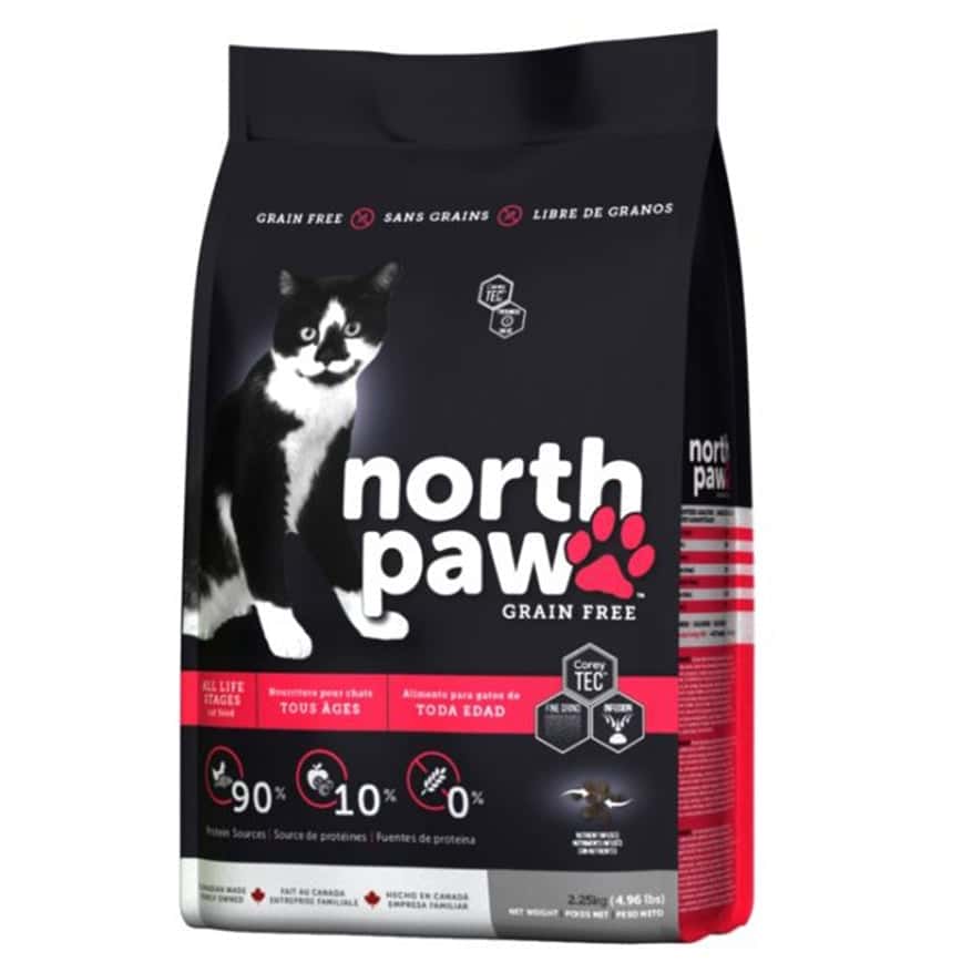 North Paw 貓糧 無穀物全貓配方 雞肉+海魚 2.25kg (NPCAT2) (圖片2)