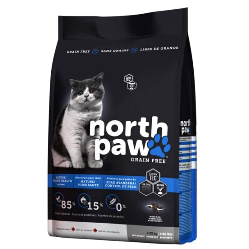 North Paw 貓糧 無穀物老貓或室內貓配方 雞肉+海魚 2.25kg (NPWTM2) (圖片2)