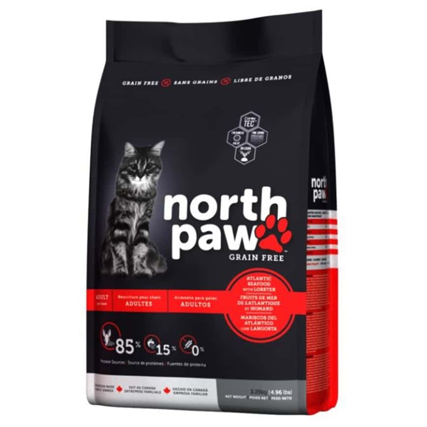 North Paw 貓糧 無穀物成貓配方 海魚+龍蝦 2.25kg (NPCLB2) (圖片2)