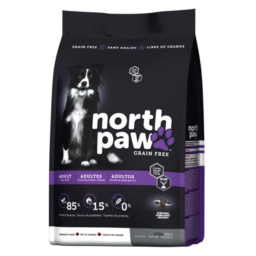 North Paw 狗糧 無穀物成犬配方 雞肉+鯡魚 11.4kg (NPADL11) (圖片2)
