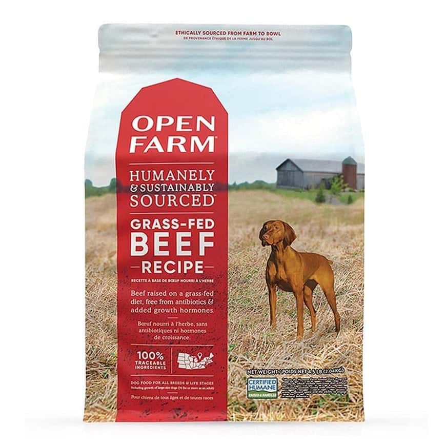 Open Farm 無穀物狗糧 草飼牛肉 11lb (OFBF-11D) (新包裝) (圖片2)