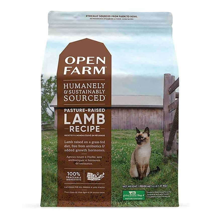 Open Farm 無穀物貓糧 放養羊+蔬菜 8lb (OFLB-8C) (圖片2)