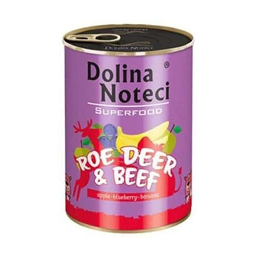 Dolina Noteci 狗罐頭 獐鹿+牛 400g (DDB400) (圖片2)