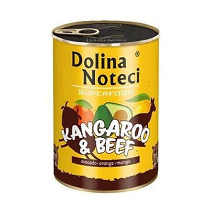 Dolina Noteci 狗罐頭 袋鼠+牛 400g (DKB400) (圖片2)
