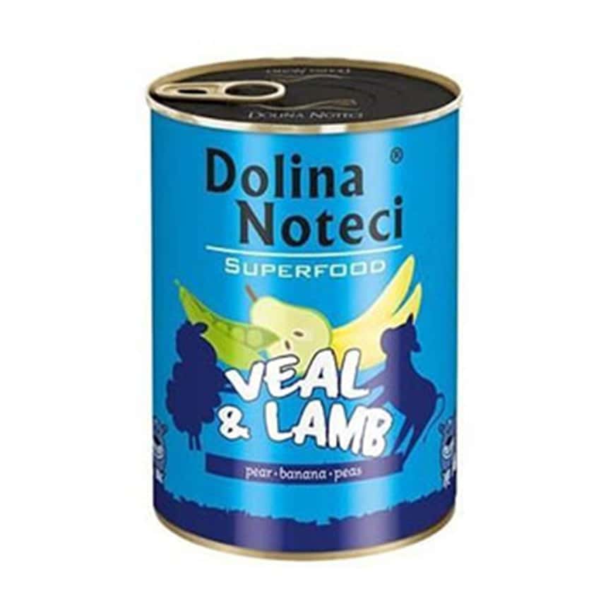 Dolina Noteci 狗罐頭 牛仔肉+羊 400g (DVL400) (圖片2)