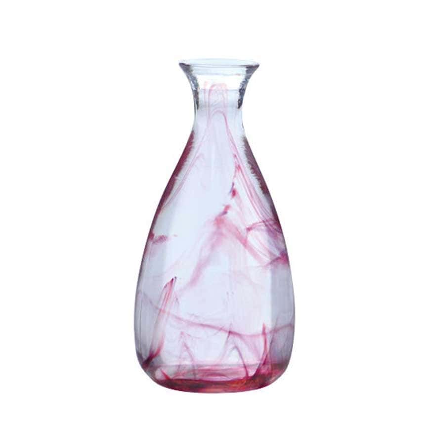 日本清酒杯 木本硝子 德利清酒瓶 赤 270ml (圖片2)