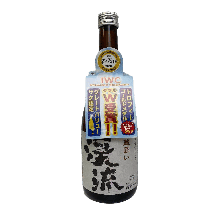 遠藤酒造場 溪流 藏囲い 精撰清酒 720ml - 金賞 (圖片2)
